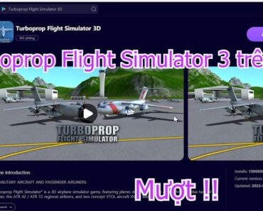 Turboprop Flight Simulator 3D Trên PC Máy Tính Cách Tải Cho Laptop