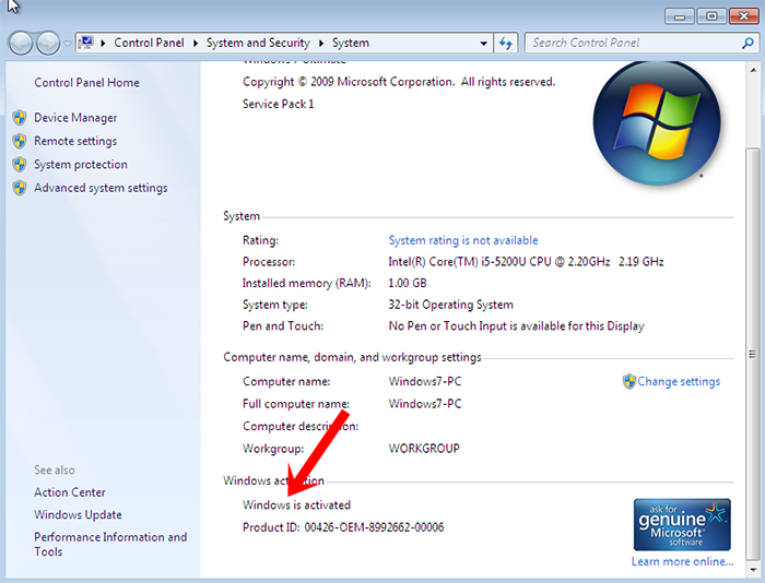 Download Active Win 7, Active Win 7 thành công 100% 15