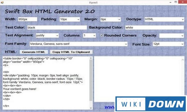 Download Swift Box HTML Generator Link GG Drive Full Active 10