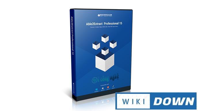 Download Able2Extract Professional 15 – Chuyển đổi PDF cực chuẩn Mới Nhất