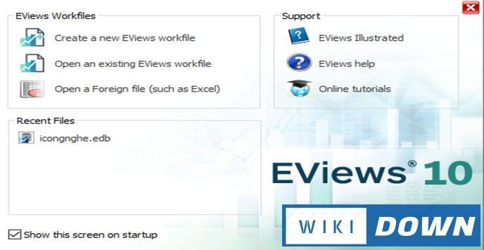 Download EViews 10 Full – Phần mềm kinh tế lượng chuyên ngành Mới Nhất