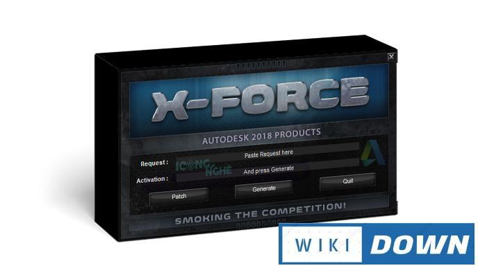 Download X-Force 2018 và Produtct Keygen for All Autodesk 2018 Mới Nhất