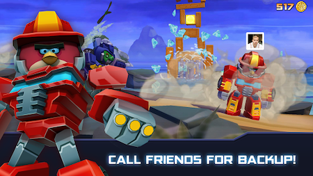 Cài đặt bản mod Angry Birds Transformers