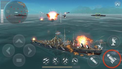 WARSHIP BATTLE trò chơi bắn pháo 3D cho thiết bị di động