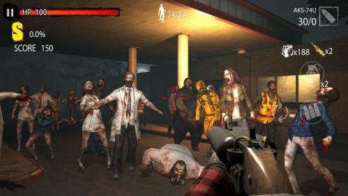 Đồ họa 3D Zombie Hunter D-Day