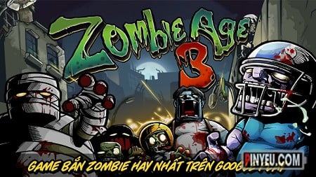 Game Zombie Age 3 Mod Full tiền