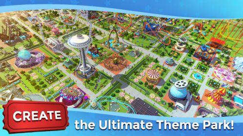 RollerCoaster Tycoon Touch Mod với tiền không giới hạn