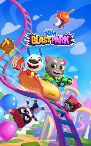 Talking Tom Blast Park Mod có số tiền không giới hạn