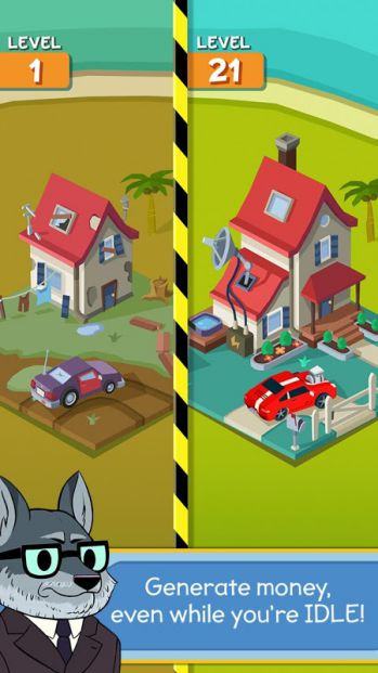 Taps to Riches Mod có số tiền không giới hạn