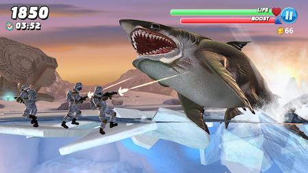 Hình ảnh Hungry Shark World Mod full tiền