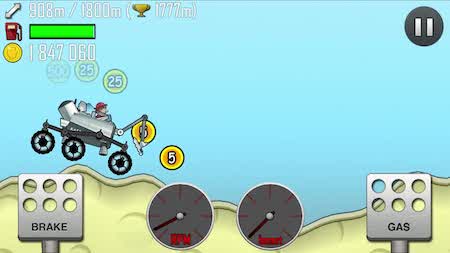 Trò chơi đua xe Hill Climb Racing apk