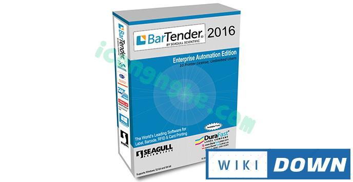 Download BarTender Enterprise Automation 2016 Full Mới Nhất