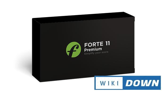 Download Forte Notation FORTE 11 Premium – Phần mềm soạn nhạc Mới Nhất