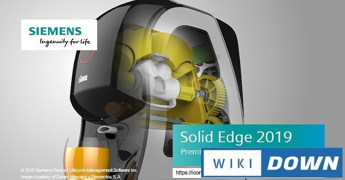 Download Solid Edge 2019 – Cung cấp danh mục thiết kế 3D Mới Nhất