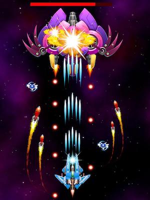 Strike Galaxy Attack Alien Space Chicken Shooter để bắn gà