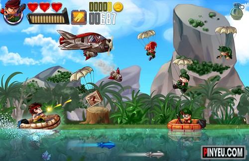 Game hay cho Android Ramboat