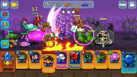 Monster Defense King apk mod tiền