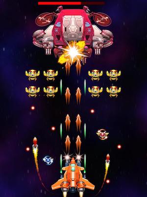 Strike Galaxy Attack Mod với số tiền không giới hạn