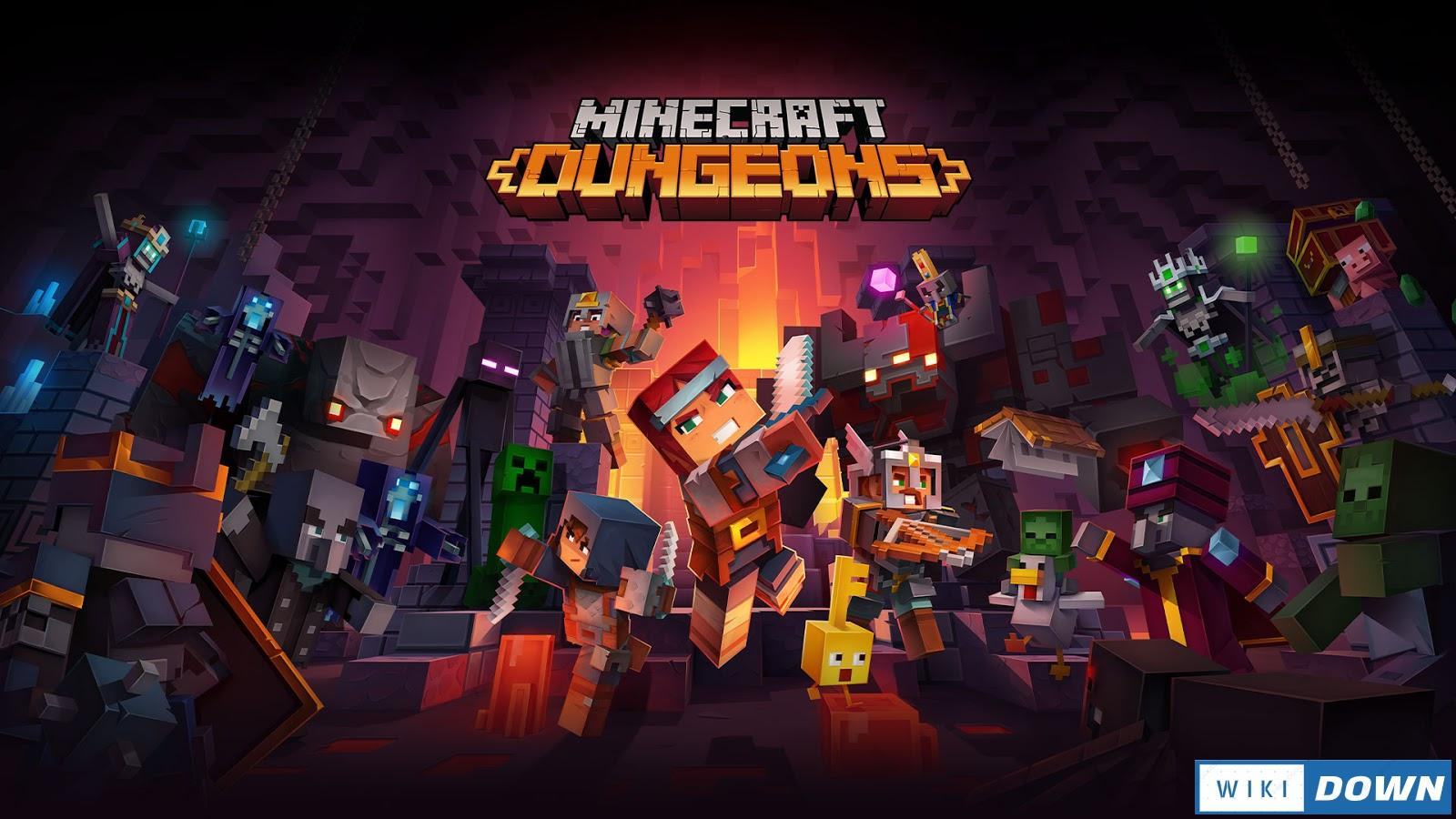 Download Minecraft Dungeons The Creeping Winter DLC v1.4.3.0 Online Multiplayer Mới Nhất