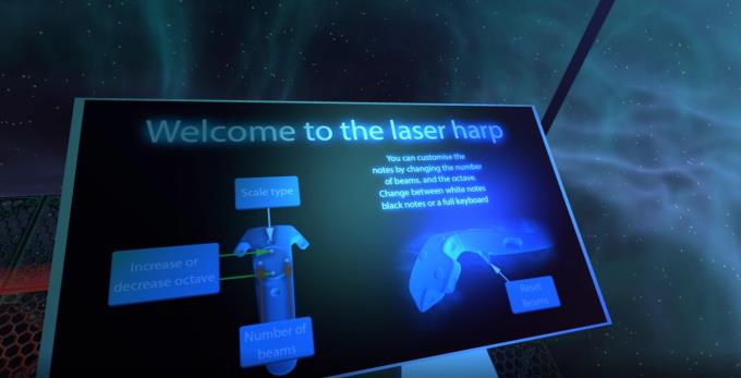 Tải xuống VR Laser Harp Torrent