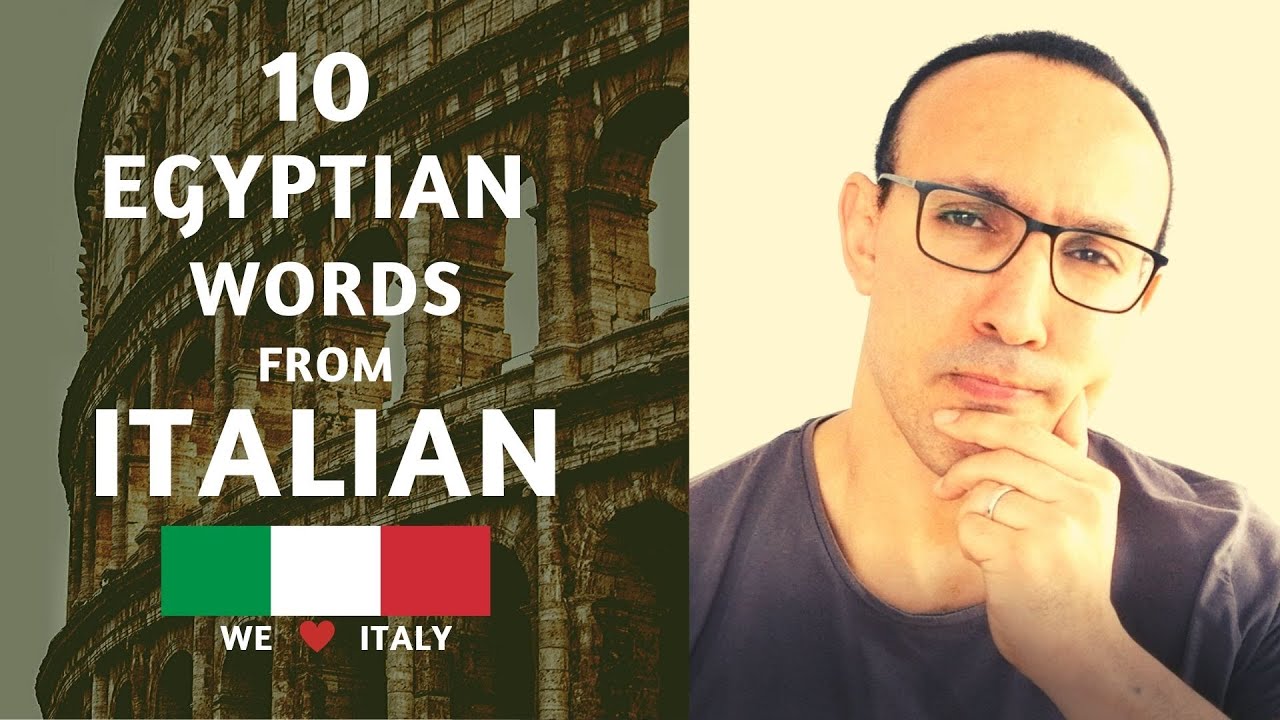 10 UNBELIEVABLE Egyptian Arabic Words From Italian