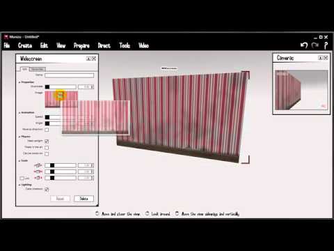 3D Animation Software Tutorial 07: Building sets: Words and backdrops