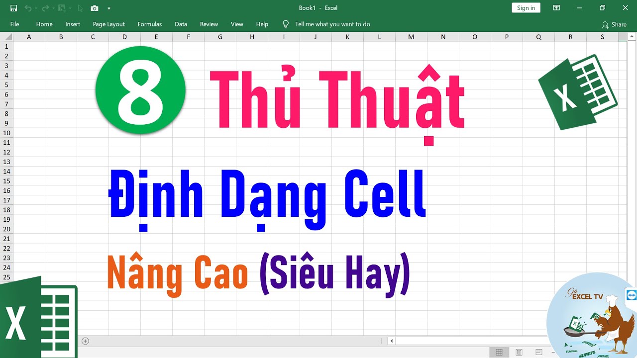 8 Thủ thuật định dạng cell nâng cao siêu hay trong Excel