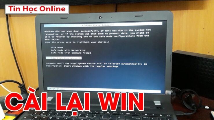 Bắt buộc phải cài lại Win khi gặp lỗi này