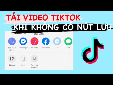 CÁCH TẢI VIDEO TIKTOK KHI KHÔNG CÓ NÚT LƯU VIDEO | Hoa Phạm TV