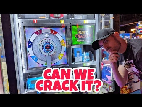 CAN WE CRACK THE SAFE?? ARCADE REDEMPTION GAME Arcade Jackpot Pro