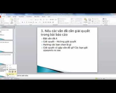 Cách Làm Powerpoint Slide báo cáo thực tập sao cho hiệu quả – Học powerpoint Bài 10