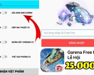 Cách Tải App Nhận 250.000 Kim Cương Free Fire Miễn Phí Mới Nhất 2022 OB32 | Thành Công 100%