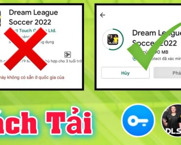 Cách Tải Dream League Soccer 2022 Khi Biến Mất Khỏi CH Play || Voi Gaming