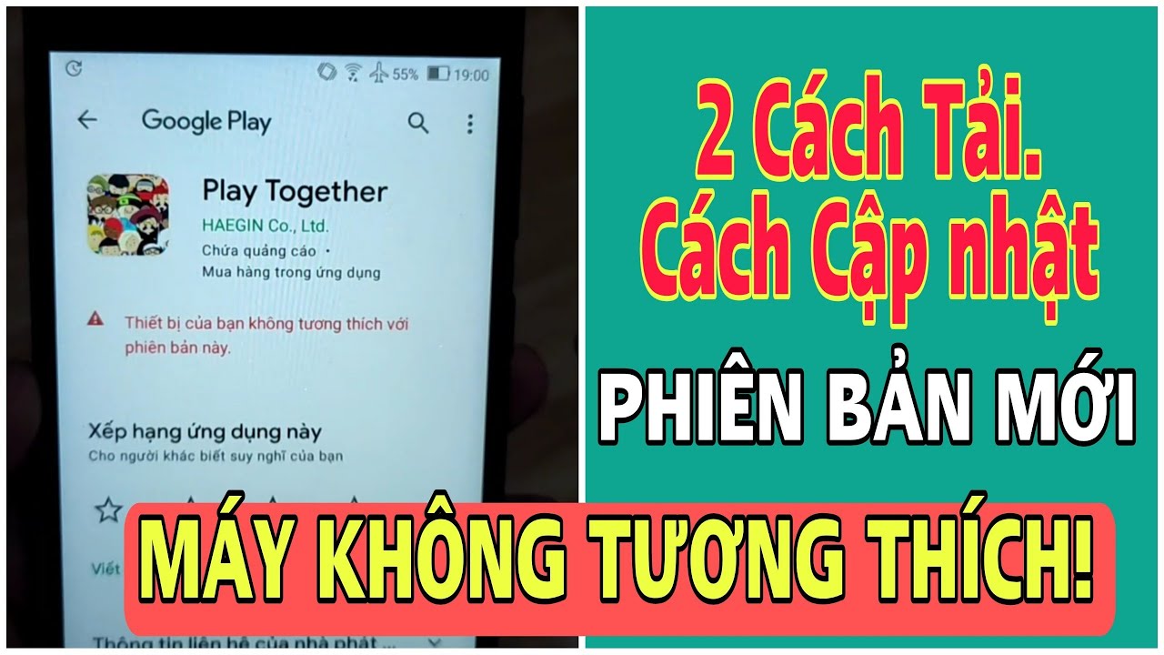 Cách Tải Game Play Together Trên Android Cho Máy Yếu, Điện Thoại Không Tương Thích Mới Nhất