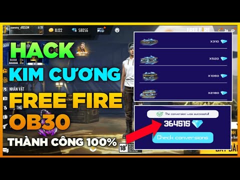 Cách Tải Ứng Dụng HACK Kim Cương Free Fire Mới Nhất 2021 OB30 – 1 Bước Thành Công 100%