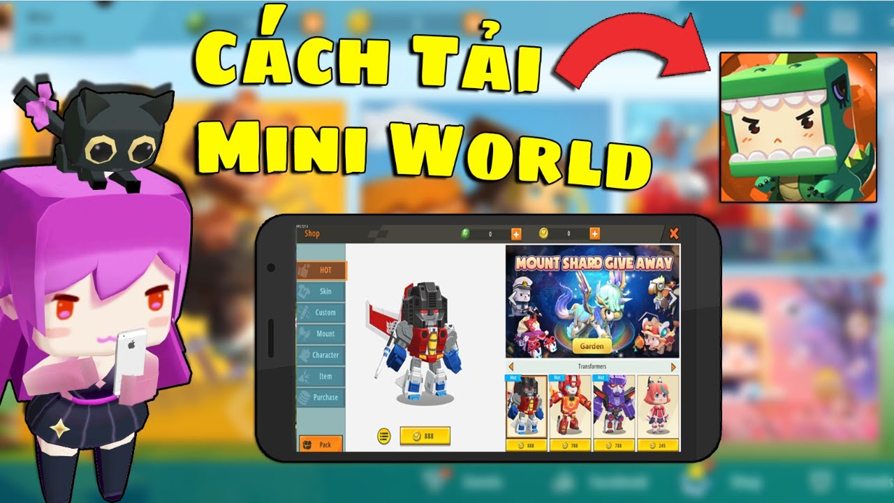 Cách Tải game Mini World Mới nhất 2020