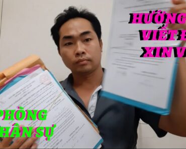 Cách Viết Đơn Xin Việc Đơn Giản Nhất #khinguyenvlog Hướng Dẫn Cách Viết Hồ Sơ Xin Việc Chi Tiết