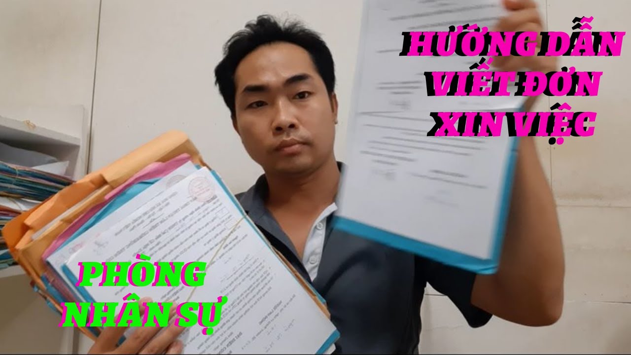 Cách Viết Đơn Xin Việc Đơn Giản Nhất #khinguyenvlog Hướng Dẫn Cách Viết Hồ Sơ Xin Việc Chi Tiết