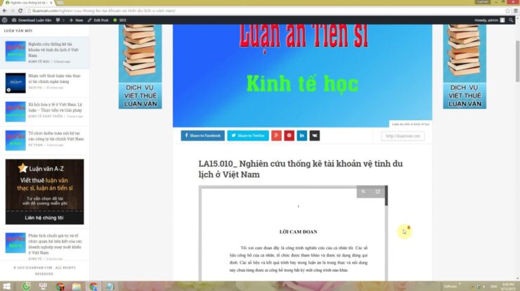 Cách download luận văn miễn phí tại iLuận Văn