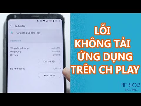 Cách khắc phục lỗi không tải được ứng dụng trên CH Play nhanh chóng