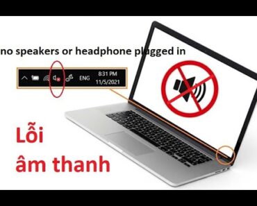 Cách khắc phục lỗi máy tính không có âm thanh | No speakers or headphones plugged in | Tây Shares