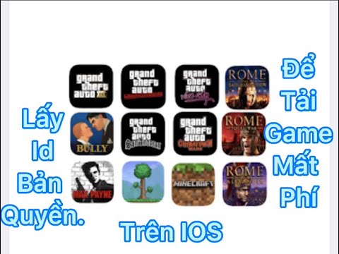 Cách lấy id bản quyền để tải game mất phí trên ios