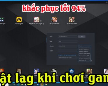 Cách sửa lỗi cài đặt mở giả lập Ldplay bị 90, 94%, lag giật khi chơi game