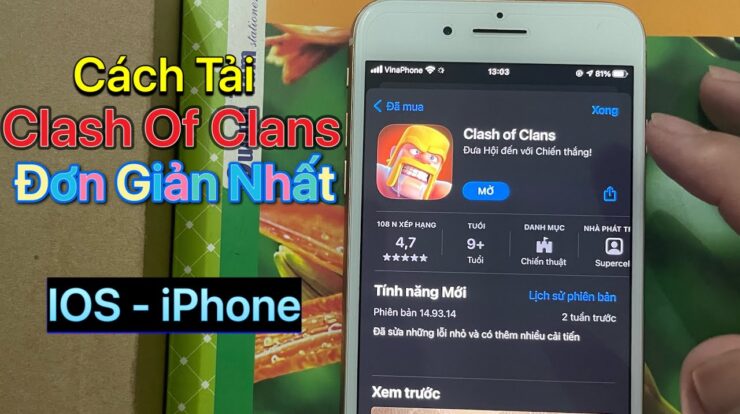 Cách tải Clash Of Clans ios – iPhone Mới Nhất 2021