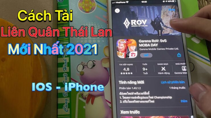 Cách tải Liên Quân Thái Lan trên IOS – iPhone Mới Nhất 2021