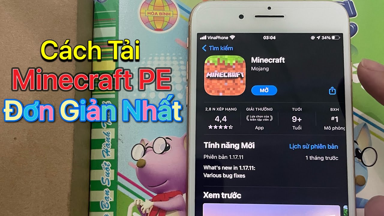 Cách tải Minecraft PE iPhone – ios Miễn Phí Mới Nhất 2021