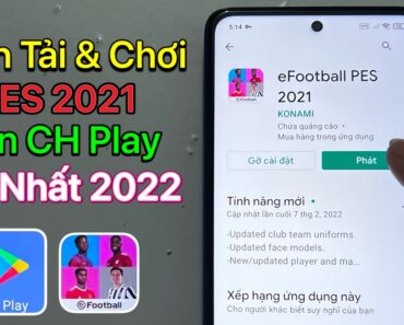 Cách tải PES 2021 Mobile Android – trên CH Play / Mới Nhất 2022