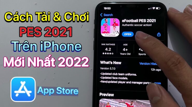 Cách tải PES 2021 Mobile iOS – iPhone / Mới Nhất 2022