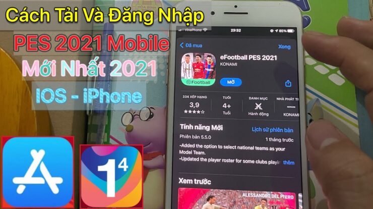 Cách tải PES 2021 Mobile trên IOS – iPhone Mới Nhất 2021