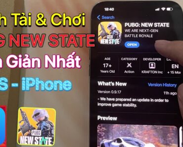 Cách tải PUBG NEW STATE iOS – iPhone . Cách Tải Và Chơi PUBG Mobile NEW STATE